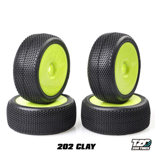 202 Clay Pre-Glued Set 4pcs