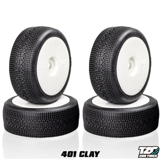 401 Clay Buggy Pre-Glued Set 4pcs