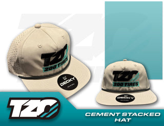 CEMENT STACKED HAT