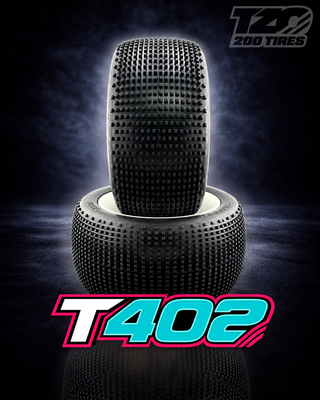 T402 Truggy Non-Glued Pair (2pcs)