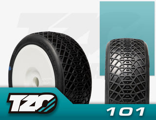 101 Clay Car Set Non-Glued (Tires + Inserts + Rims)