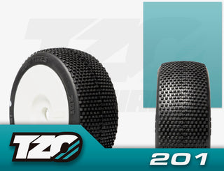 201 Car Set Non-Glued (Tires + Inserts + Rims)