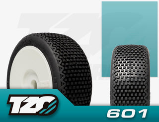 601 Car Set Non-Glued (Tires+Inserts+Rims)