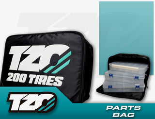 Tool Bag (Black) with 3 Tool Boxes (2+1)