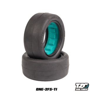 1/10 2WD Front Stiff Outer Side wall only (2FS)Buggy Tire + with Foam (1 Pair)