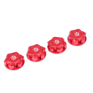 TZO Wheel Nut  Red 4pcs