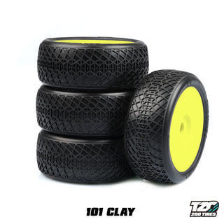 101 Clay Car Set Pre-Glued