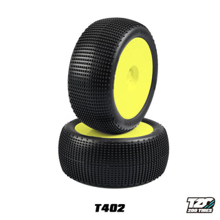 T402 Clay Truggy Pre-Glued Pair (2pcs)