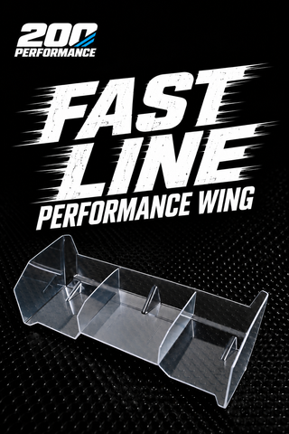 1/8 Fast Line Lexan Performance Wing