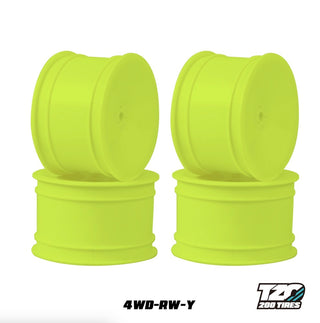 Yellow 1/10 Rear 2.2 wheels 4pcs/bag